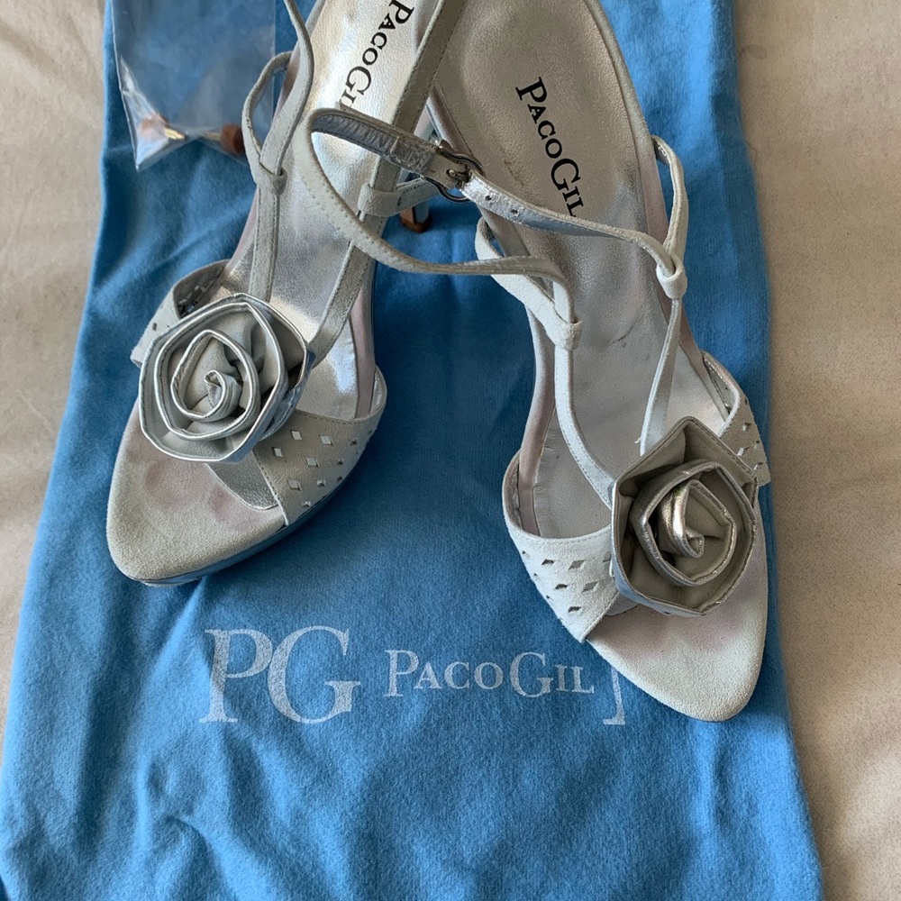 Paco Gil Designer Leather Heels Size 6